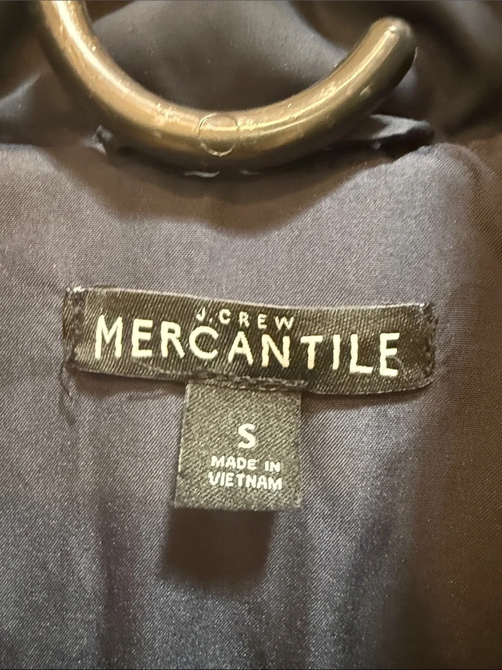 J. Crew Mercantile Black Quilted Vest